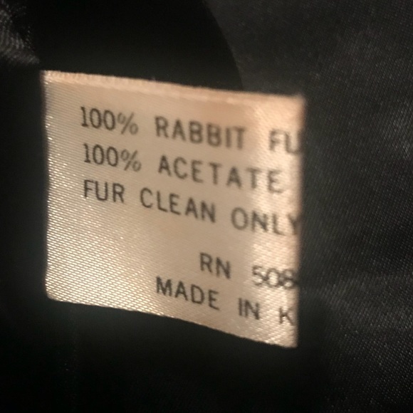100% Rabbit fur Coat - Picture 5 of 6